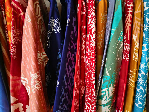 traditional Javanese batik cloth