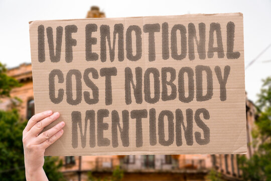 "IVF Emotional Cost Nobody Mentions" The psychological toll of IVF treatment is clinically documented but rarely addressed proactively by care providers. IVF. HEALTH. REAL. COST. FERTILITY.