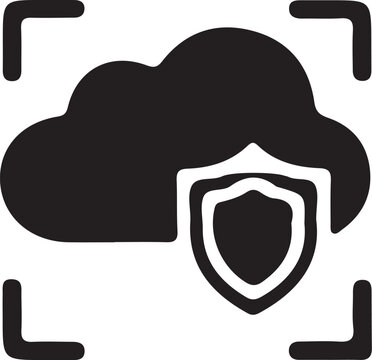 Secure Cloud Monitoring Scan Shield Icon