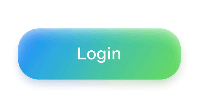 Login Button with Blue Green Gradient and Abstract Texture