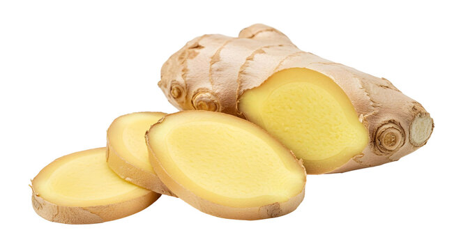 sliced ginger root png
