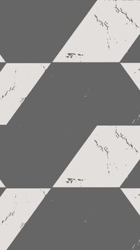 a seam pattern with white and gray triangles