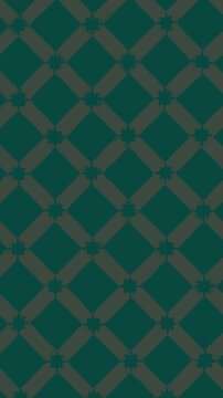 a black and white pattern with a diamond shape