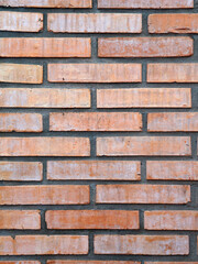 Fototapeta premium Beautiful Reddish-Brown Brick Wall Texture Background