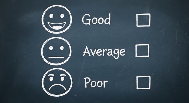 Customer Satisfaction Survey Template for Good Average Poor Feedback