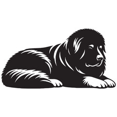Fototapeta premium Pamir Shepherd Dog Powerful Guardian of Central Asian Mountains Loyal Protective Intelligent Rare Breed Strong Working Dog Family Protector Brave Independent Weather-Resistant Herding Companion.