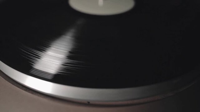vinyl record player vintage black disc HD
