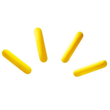 3D Yellow Lines