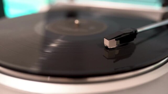 vintage vinyl disc player music record