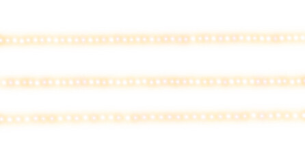 Obraz premium Magical golden string lights diagonal rows for festive decoration