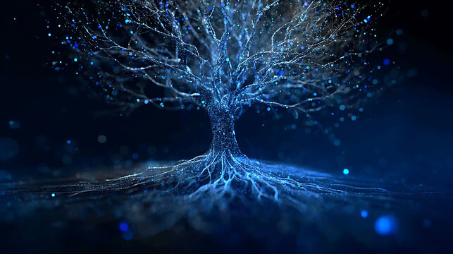 A Digital Tree: Concept of connectivity 