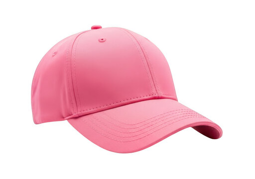 Pink baseball cap, pink hat, fashion accessory, sporty style