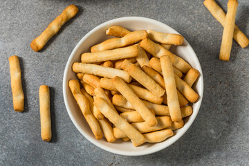 Homemade Italian Crespini Breadsticks