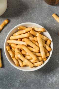 Homemade Italian Crespini Breadsticks