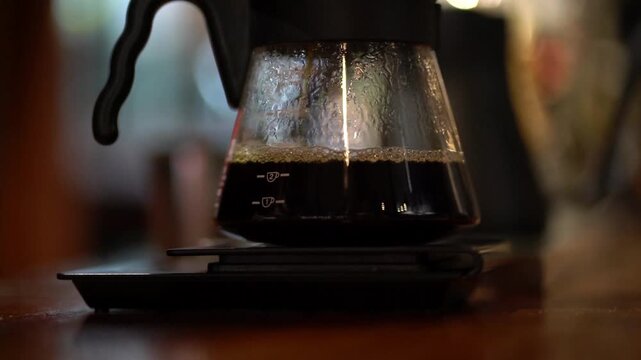caffeine morning coffee close up black freshness cooking in HD backgrounds 4k