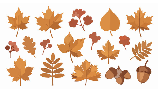 Saint Martin lantern set &ndash; European Laternenumzug festival vector illustration