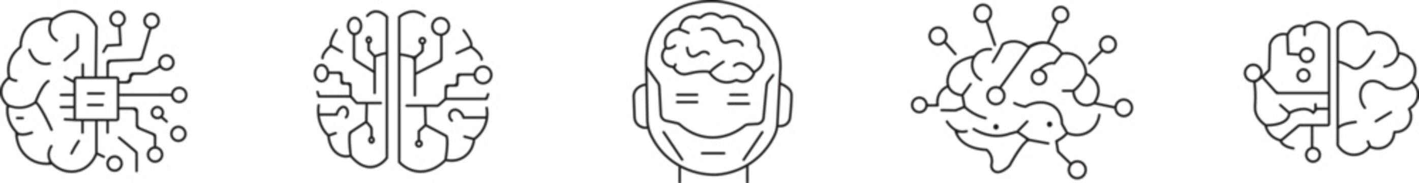 Vintage postage stamps collection a row of five elaborately designed ornate stamps