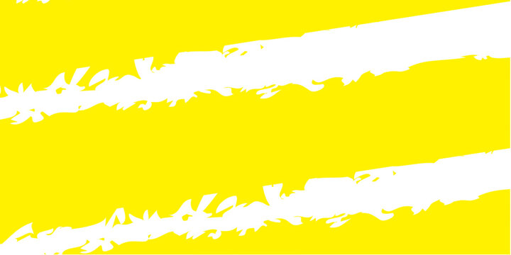 minimalist design background image dominated by two contrasting colors: bright yellow and white. The brushstroke style composition creates an artistic and dynamic impression. Vector EPS grunge