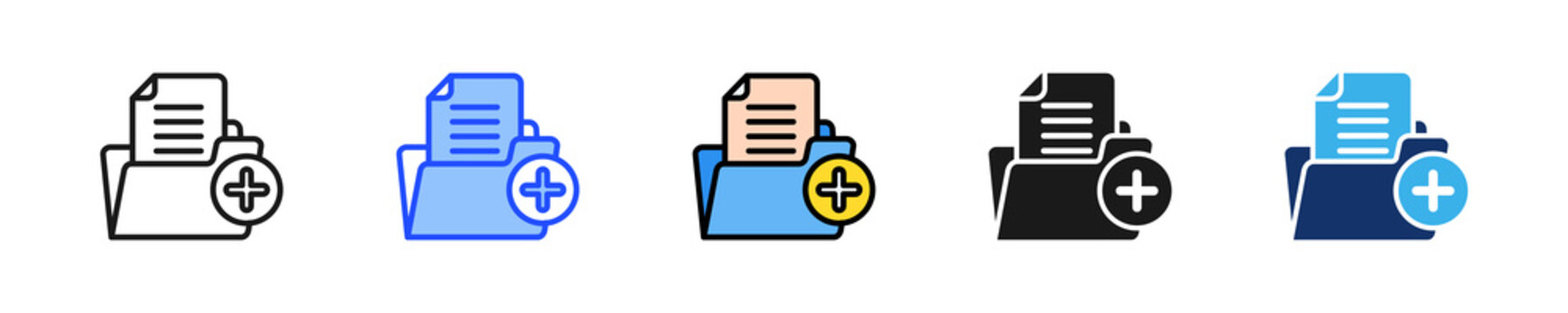 Position Request Icon Collection With Multiple Styles