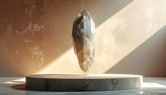 Floating monolith hero object