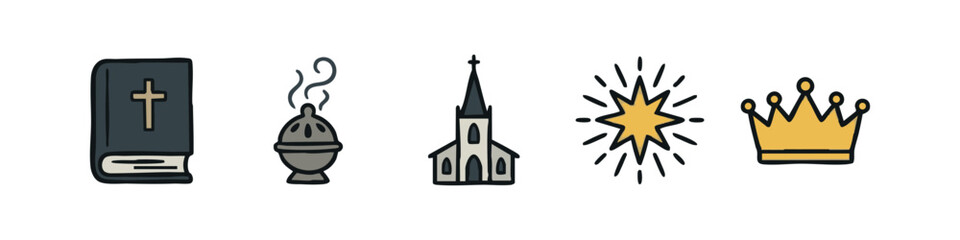 Fototapeta premium Stack of Books or Documents Icon Representing Knowledge and Research
