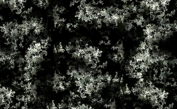 自然のジャングルのような森や草の茂みをイメージして水彩画のようなテイストでデザインした背景、壁紙、グラフィックの素材