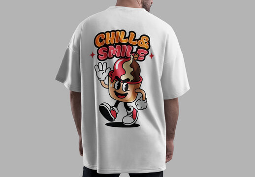 Summer Ice Cream Graphic Tshirt Design