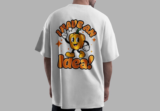 Cute Pepper Character Tshirt Design