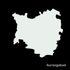 Obraz premium Map&nbsp;of Aurangabad&nbsp;Block high quality professional illustration image graphic suitable for digital media marketing presentations and creative design pr