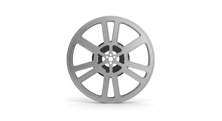 Obraz premium Film Reel for Retro Cinema Projects and Vintage Movie Production