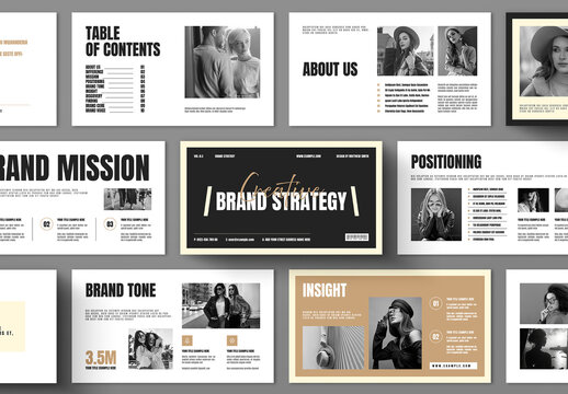 Creative Brand Strategy Presentation Template