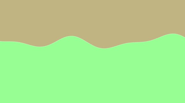Wave Line Light Green Slow Down
