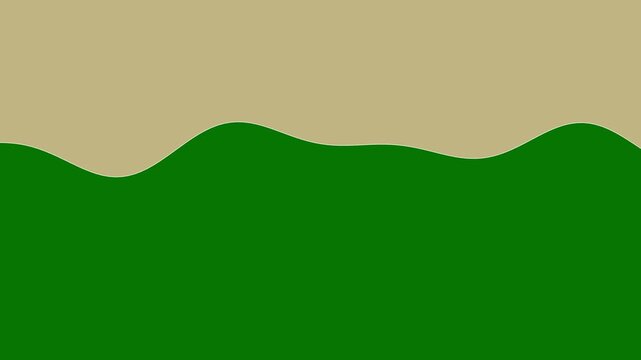 Wave Line Dark Green Fast Dow