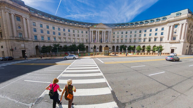 William Jefferson Clinton Federal Building and EPA headquarters in downtown Washington DC