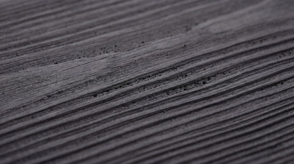 Fototapeta premium Elegant Brushed Shou Sugi Ban Cedar Detail 