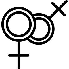 Venus mars Icon © Pexel Verse