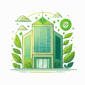 Zero Trust Security Architecture Building Icon