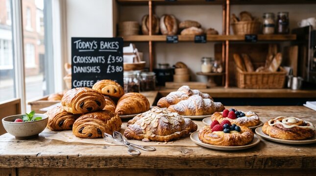 homemade cookies in a bakery