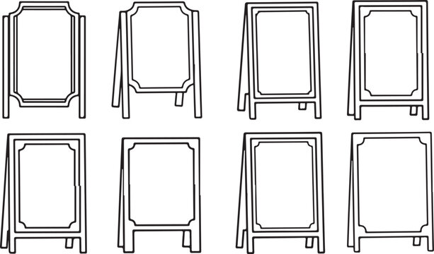 Diagram of step-by-step process for drawing a rectangle with perspective Vector