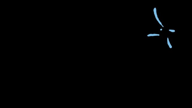 Cartoon splash animation dynamic motion graphic element footage with transparent alpha channel, cartoon water splash fx pack, hand drawn liquid animation.