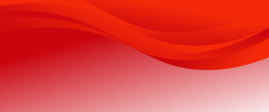 Vector red line background curve element with white space for text and message design, overlapping layers, vector illustration eps 10