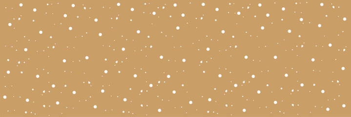 Classic light brown kraft paper background with a natural fibrous texture and soft white speckled dots. This quintessential "eco-wrap" aesthetic is perfect for handmade product marketing, artisanal la © MareArt