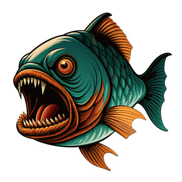 ferisce pesce carnivoro 01