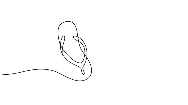 Continuous line drawing of a computer mouse, minimalist one-line illustration, simple black line art, modern tech icon