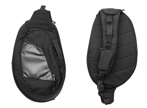 Ergonomic urban crossbody backpack view