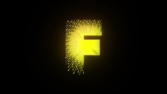 Black background beautiful logo animation, logo, logo with black background, business logo