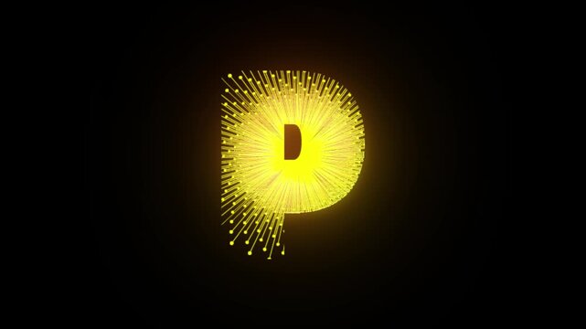 Black background beautiful motion picture logo animation, logo, logo with black background, business logo	