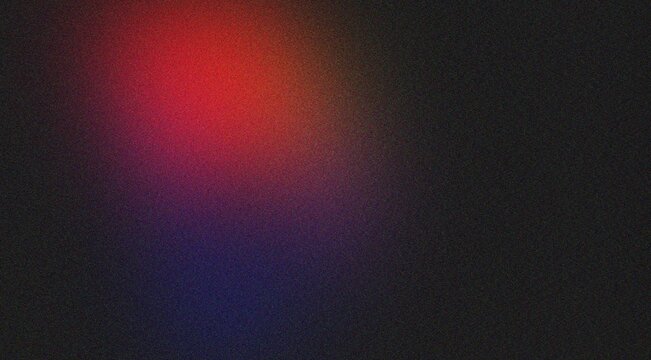 Dark moody atmosphere with subtle red glowing light haze.