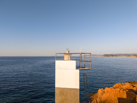 Faro de les Illes Formigues en Palam&ograve;s, Girona