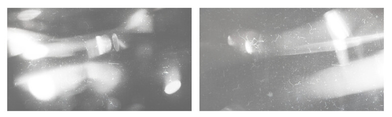 Dreamy vintage destroyed photo or film light leaks texture transparent overlay with vignette...